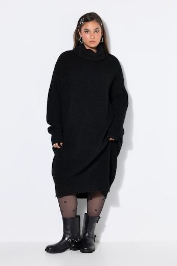 Moda za polnejše Haljina pletena širi model plus velikost, xxl, Ulla Popken in Johann Popken (JP1880)
