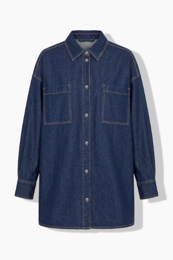 Moda za polnejše Košulja od mekog trapera plus velikost, xxl, Ulla Popken in Johann Popken (JP1880)