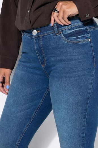 Moda za polnejše Traperice uskih nogavica plus velikost, xxl, Ulla Popken in Johann Popken (JP1880)