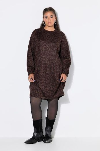 Moda za polnejše Haljina dugih rukava šireg kroja plus velikost, xxl, Ulla Popken in Johann Popken (JP1880)