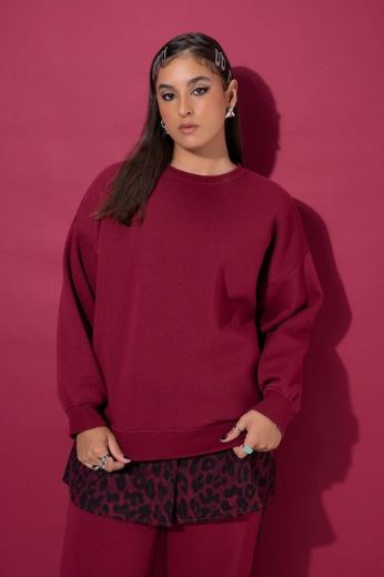 Moda za polnejše Majica dugih rukava šireg kroja plus velikost, xxl, Ulla Popken in Johann Popken (JP1880)