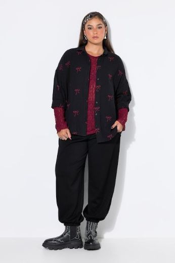 Moda za polnejše Bluza dugih rukava šireg kroja plus velikost, xxl, Ulla Popken in Johann Popken (JP1880)