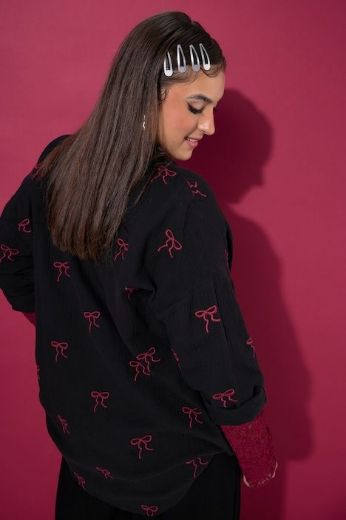 Moda za polnejše Bluza dugih rukava šireg kroja plus velikost, xxl, Ulla Popken in Johann Popken (JP1880)