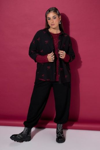 Moda za polnejše Bluza dugih rukava šireg kroja plus velikost, xxl, Ulla Popken in Johann Popken (JP1880)