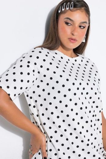 Moda za polnejše Majica kratkih rukava plus velikost, xxl, Ulla Popken in Johann Popken (JP1880)
