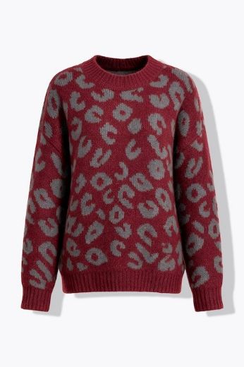 Moda za polnejše Pulover dugih rukava šireg kroja plus velikost, xxl, Ulla Popken in Johann Popken (JP1880)