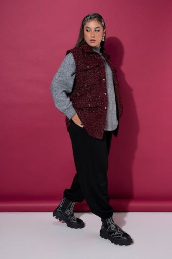 Moda za polnejše Prsluk na kopčanje plus velikost, xxl, Ulla Popken in Johann Popken (JP1880)