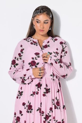 Moda za polnejše Haljina midi A kroja plus velikost, xxl, Ulla Popken in Johann Popken (JP1880)