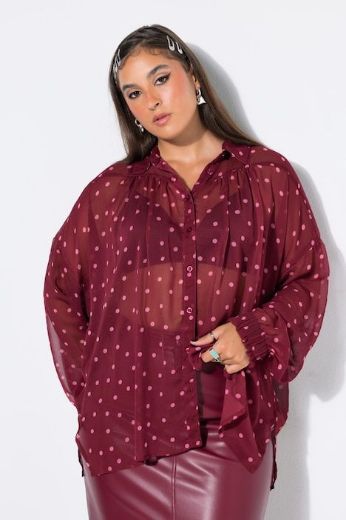 Moda za polnejše Bluza dugih rukava plus velikost, xxl, Ulla Popken in Johann Popken (JP1880)