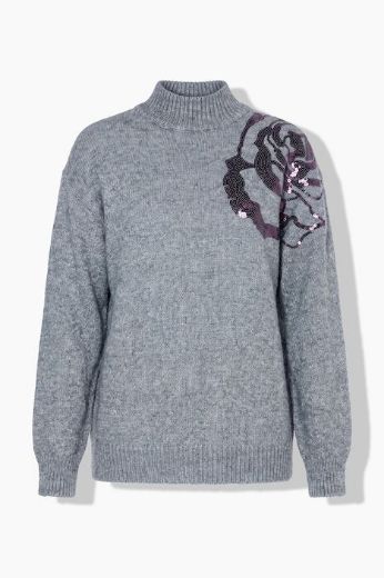 Moda za polnejše Pulover dugih rukava plus velikost, xxl, Ulla Popken in Johann Popken (JP1880)