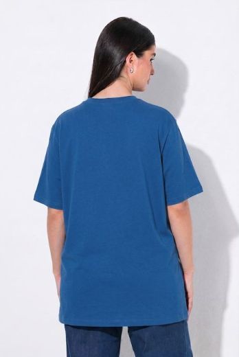 Moda za polnejše Majica kratkih rukava s povišenim ovratnikom plus velikost, xxl, Ulla Popken in Johann Popken (JP1880)