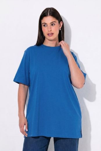 Moda za polnejše Majica kratkih rukava s povišenim ovratnikom plus velikost, xxl, Ulla Popken in Johann Popken (JP1880)