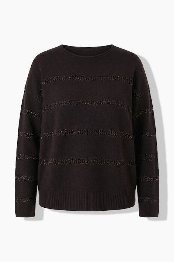 Moda za polnejše Pulover dugih rukava plus velikost, xxl, Ulla Popken in Johann Popken (JP1880)