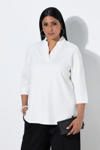 Moda za polnejše Bluza 3/4 rukava plus velikost, xxl, Ulla Popken in Johann Popken (JP1880)