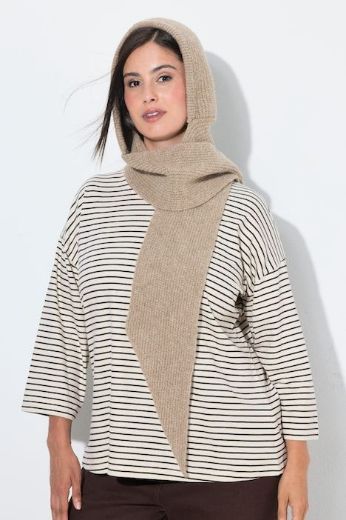 Moda za polnejše Šal i kapa 2u1 plus velikost, xxl, Ulla Popken in Johann Popken (JP1880)