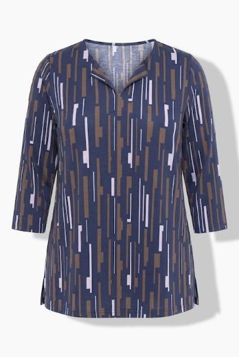 Moda za polnejše Majica 3/4 rukava plus velikost, xxl, Ulla Popken in Johann Popken (JP1880)