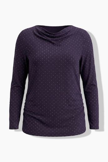Moda za polnejše Majica dugih rukava plus velikost, xxl, Ulla Popken in Johann Popken (JP1880)
