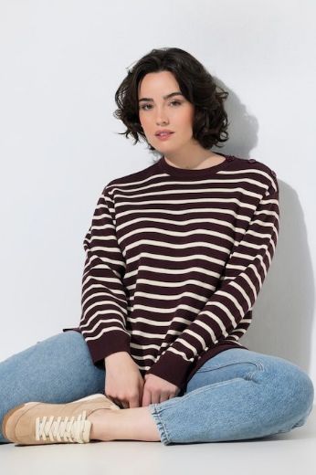 Moda za polnejše Pulover dugih rukava plus velikost, xxl, Ulla Popken in Johann Popken (JP1880)