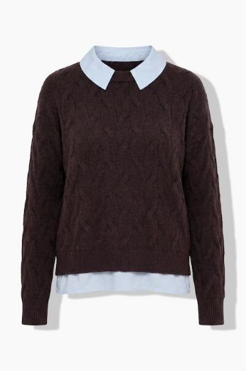 Moda za polnejše Pulover dugih rukava plus velikost, xxl, Ulla Popken in Johann Popken (JP1880)