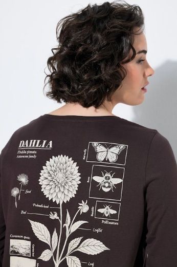 Moda za polnejše Majica dugih rukava plus velikost, xxl, Ulla Popken in Johann Popken (JP1880)