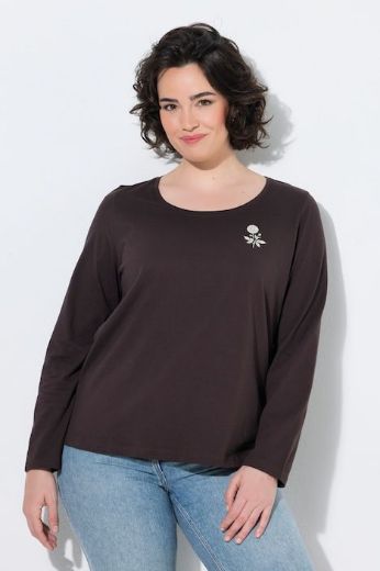 Moda za polnejše Majica dugih rukava plus velikost, xxl, Ulla Popken in Johann Popken (JP1880)