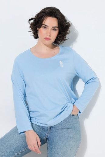Moda za polnejše Majica dugih rukava plus velikost, xxl, Ulla Popken in Johann Popken (JP1880)