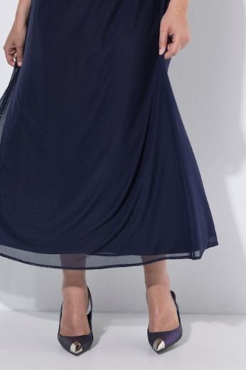 Moda za polnejše Haljina svečana kratkih rukava plus velikost, xxl, Ulla Popken in Johann Popken (JP1880)