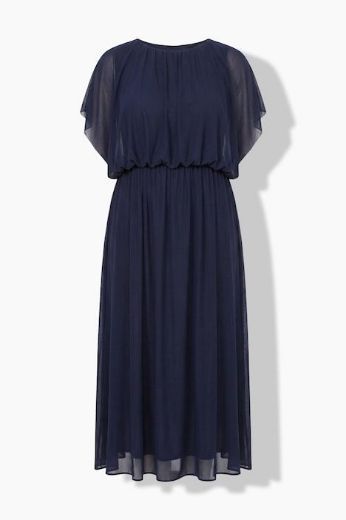 Moda za polnejše Haljina svečana kratkih rukava plus velikost, xxl, Ulla Popken in Johann Popken (JP1880)