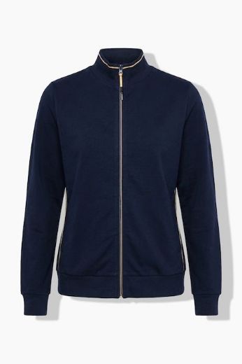Moda za polnejše Majica dugih rukava s patentnim zatvaračem plus velikost, xxl, Ulla Popken in Johann Popken (JP1880)