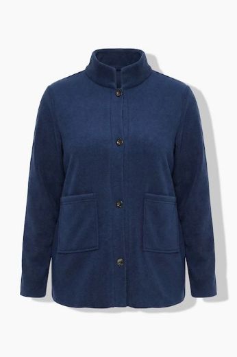 Moda za polnejše Jakna lagana na kopčanje plus velikost, xxl, Ulla Popken in Johann Popken (JP1880)