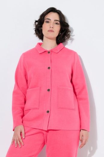 Moda za polnejše Jakna lagana na kopčanje plus velikost, xxl, Ulla Popken in Johann Popken (JP1880)