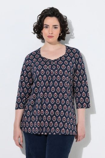 Moda za polnejše Majica 3/4 rukava plus velikost, xxl, Ulla Popken in Johann Popken (JP1880)