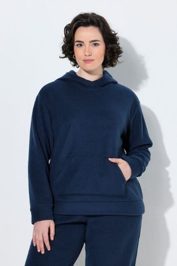 Moda za polnejše Majica dugih rukava s kapuljačom plus velikost, xxl, Ulla Popken in Johann Popken (JP1880)