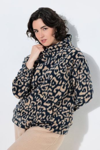 Moda za polnejše Majica dugih rukava s kapuljačom plus velikost, xxl, Ulla Popken in Johann Popken (JP1880)