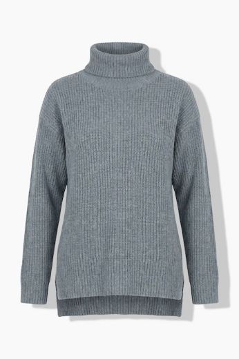 Moda za polnejše Pulover dugih rukava povišenog ovratnika plus velikost, xxl, Ulla Popken in Johann Popken (JP1880)