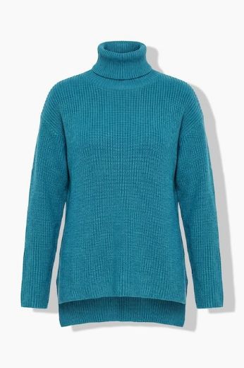 Moda za polnejše Pulover dugih rukava povišenog ovratnika plus velikost, xxl, Ulla Popken in Johann Popken (JP1880)