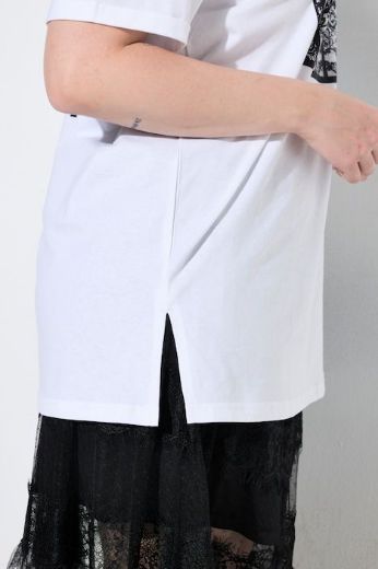 Moda za polnejše Majica kratkih rukava plus velikost, xxl, Ulla Popken in Johann Popken (JP1880)