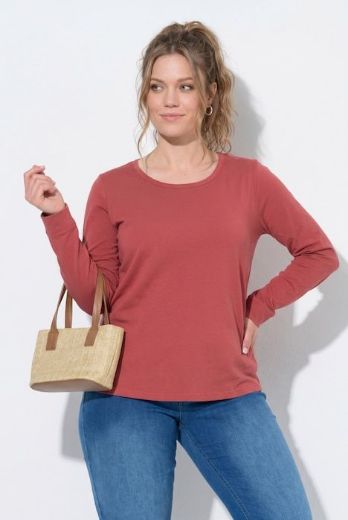 Moda za polnejše Majica dugih rukava 2 komada plus velikost, xxl, Ulla Popken in Johann Popken (JP1880)