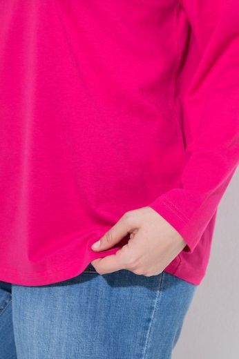 Moda za polnejše Majica dugih rukava plus velikost, xxl, Ulla Popken in Johann Popken (JP1880)