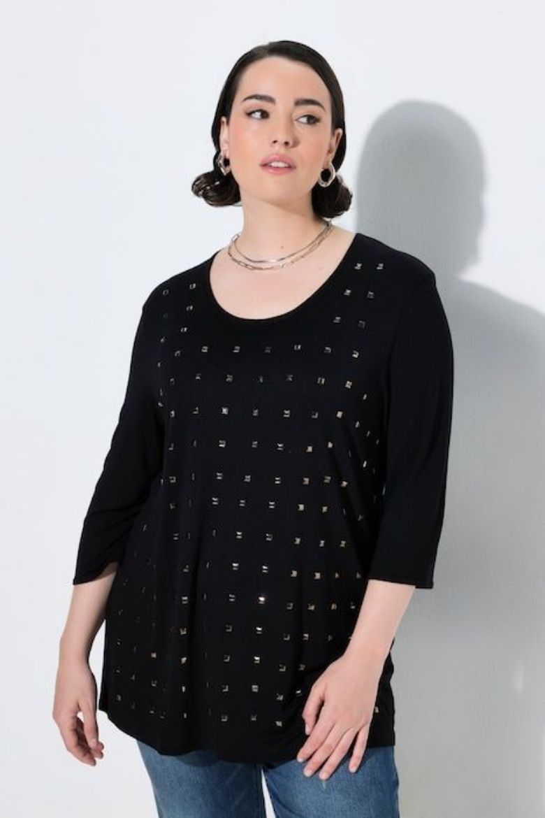 Moda za polnejše Majica 3/4 rukava plus velikost, xxl, Ulla Popken in Johann Popken (JP1880)