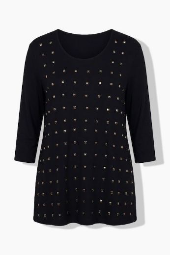 Moda za polnejše Majica 3/4 rukava plus velikost, xxl, Ulla Popken in Johann Popken (JP1880)