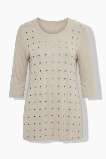 Moda za polnejše Majica 3/4 rukava plus velikost, xxl, Ulla Popken in Johann Popken (JP1880)