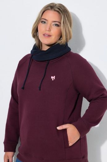 Moda za polnejše Majica dugih rukava povišenog ovratnika plus velikost, xxl, Ulla Popken in Johann Popken (JP1880)
