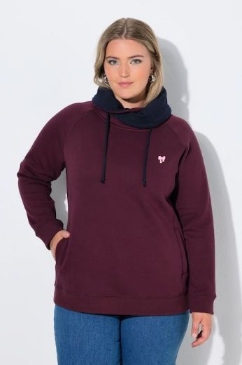 Moda za polnejše Majica dugih rukava povišenog ovratnika plus velikost, xxl, Ulla Popken in Johann Popken (JP1880)