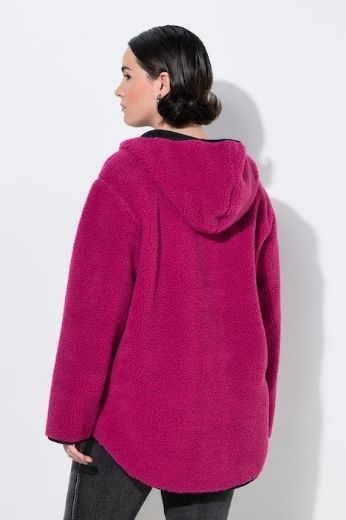 Moda za polnejše Jakna s kapuljačom od flisa plus velikost, xxl, Ulla Popken in Johann Popken (JP1880)