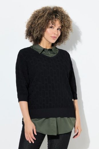 Moda za polnejše Bluza bez rukava kraćeg kroja plus velikost, xxl, Ulla Popken in Johann Popken (JP1880)