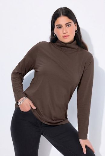 Moda za polnejše Majica rol ovratnik plus velikost, xxl, Ulla Popken in Johann Popken (JP1880)
