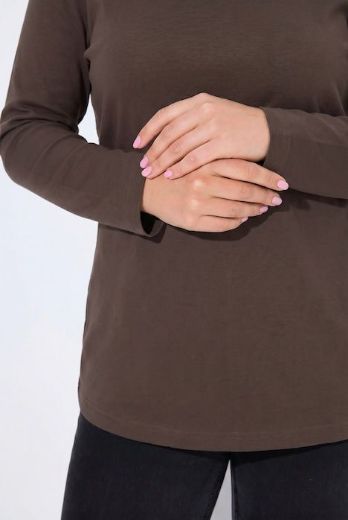 Moda za polnejše Majica rol ovratnik plus velikost, xxl, Ulla Popken in Johann Popken (JP1880)