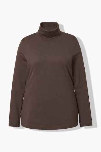 Moda za polnejše Majica rol ovratnik plus velikost, xxl, Ulla Popken in Johann Popken (JP1880)