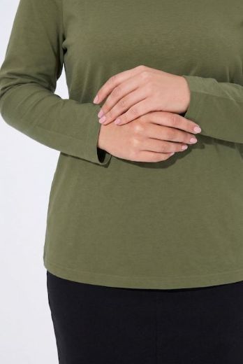Moda za polnejše Majica rol ovratnik plus velikost, xxl, Ulla Popken in Johann Popken (JP1880)